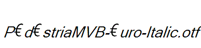 PedestriaMVB-Euro-Italic