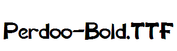 Perdoo-Bold