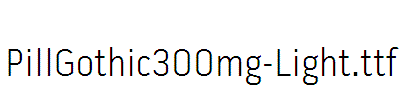 PillGothic300mg-Light