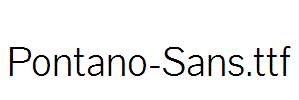 Pontano-Sans