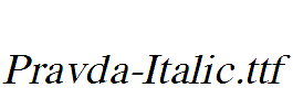 Pravda-Italic