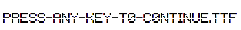 Press-any-key-to-continue