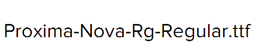 Proxima-Nova-Rg-Regular