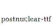 postnuclear