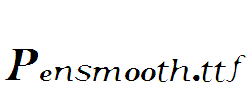 Pensmooth