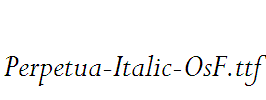 Perpetua-Italic-OsF