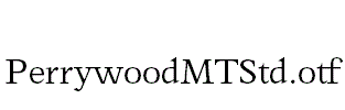 PerrywoodMTStd