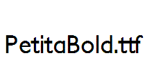 PetitaBold