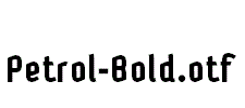 Petrol-Bold