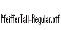 PfeifferTall-Regular