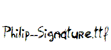 Philip--Signature