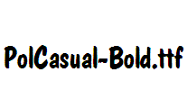 PolCasual-Bold