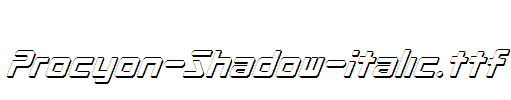 Procyon-Shadow-Italic