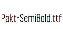 Pakt-SemiBold