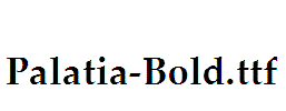 Palatia-Bold