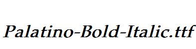 Palatino-Bold-Italic