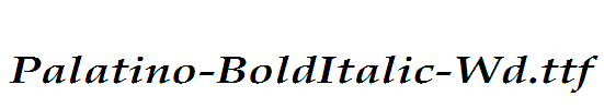 Palatino-BoldItalic-Wd