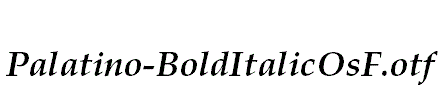 Palatino-BoldItalicOsF