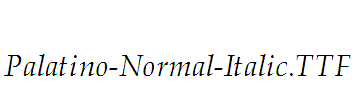 Palatino-Normal-Italic