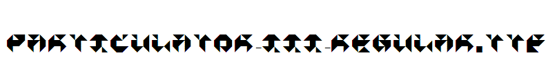 Particulator-III-Regular