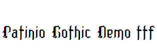 Patinio-Gothic-Demo