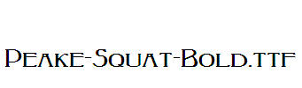 Peake-Squat-Bold