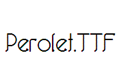 Perolet