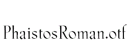 PhaistosRoman