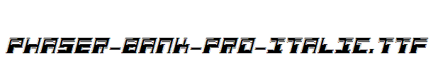 Phaser-Bank-Pro-Italic