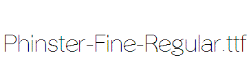 Phinster-Fine-Regular