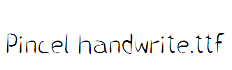 Pincel-handwrite