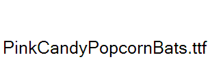 PinkCandyPopcornBats