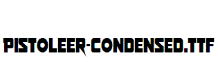 Pistoleer-Condensed