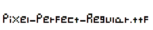 Pixel-Perfect-Regular