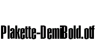 Plakette-DemiBold