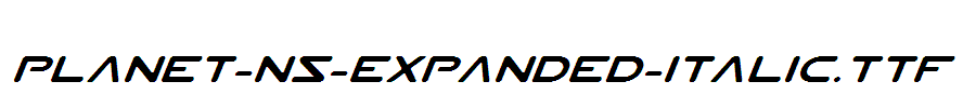 Planet-NS-Expanded-Italic