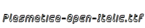 Plasmatica-Open-Italic