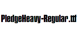 PledgeHeavy-Regular