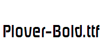 Plover-Bold