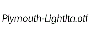 Plymouth-LightIta