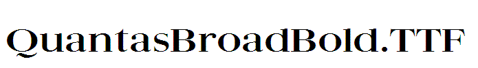 QuantasBroadBold