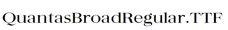 QuantasBroadRegular