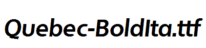 Quebec-BoldIta