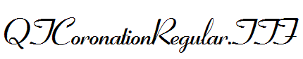 QTCoronationRegular