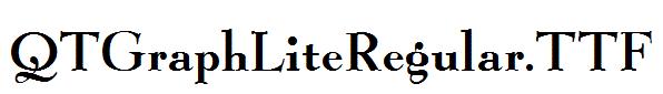 QTGraphLiteRegular