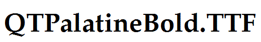 QTPalatineBold