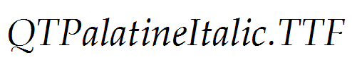 QTPalatineItalic