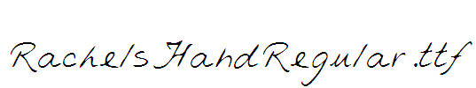 RachelsHandRegular