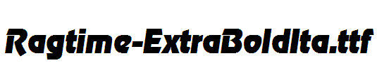 Ragtime-ExtraBoldIta