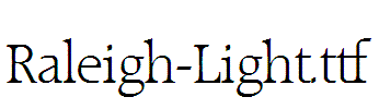 Raleigh-Light